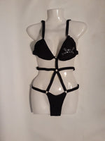 One Piece Brazilian Ring Thong Bikini